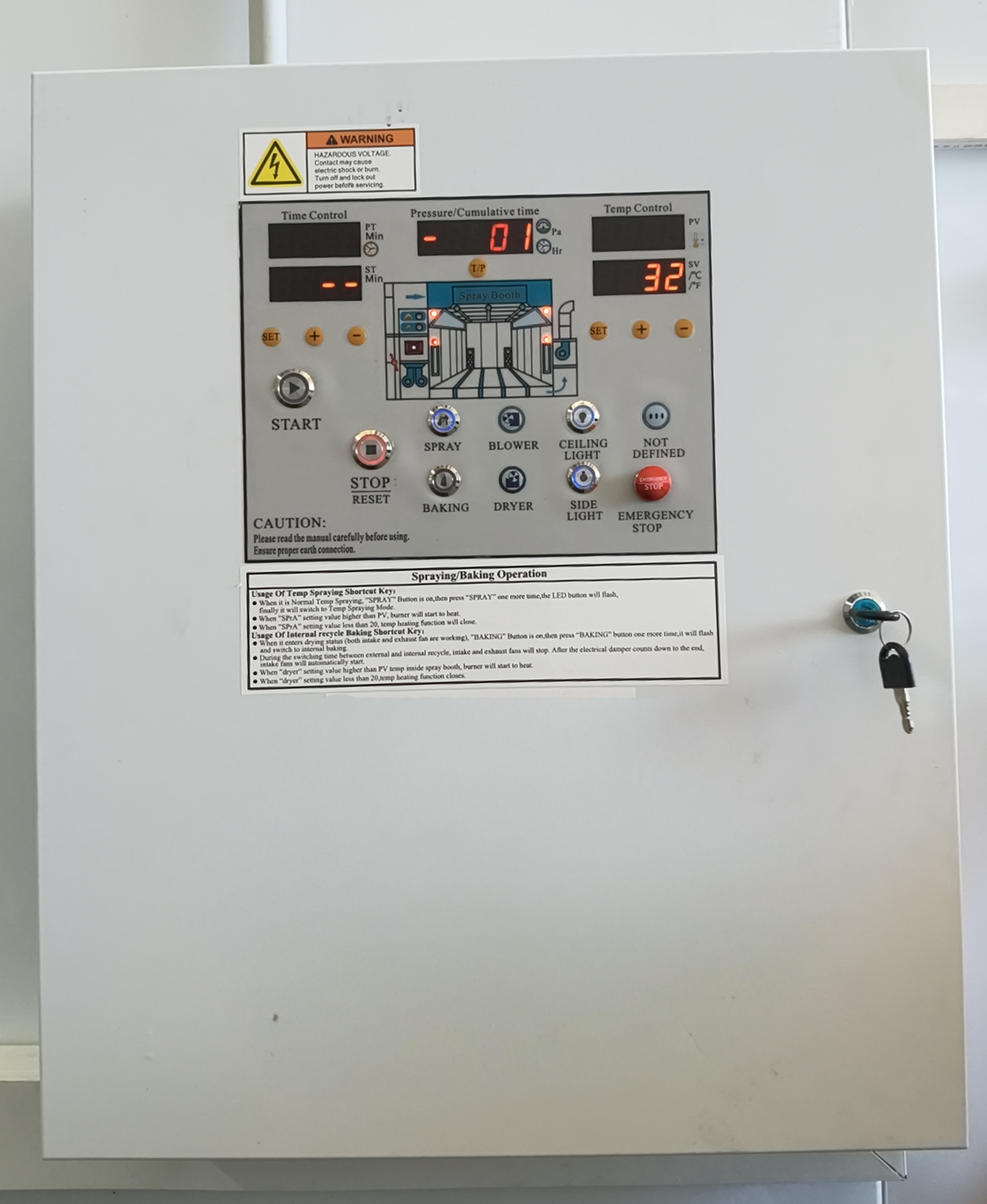 Control Panel for all booth applications | Booth Right