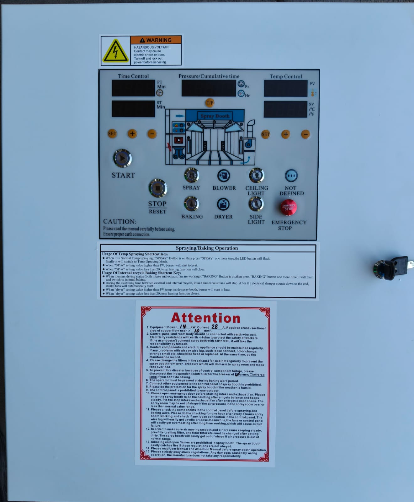 Control Panel for all booth applications | Booth Right
